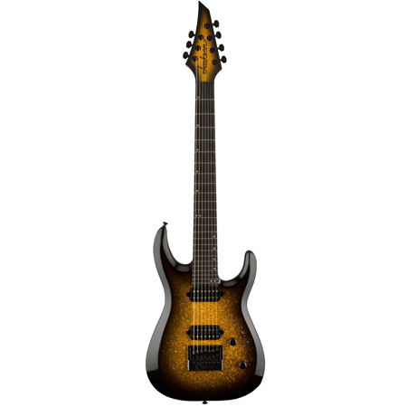 Jackson Pro Dinky DK Modern EverTune 7 7 String Electric Guitar Gold Sparkle 2912001501