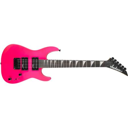 Jackson JS Series Dinky Minion JS1X 6-String Electric Guitar, Neon Pink