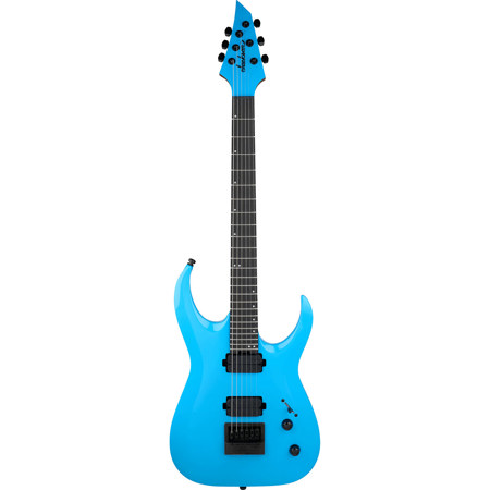 Jackson Pro Plus Series Signature Misha Mansoor Juggernaut ET6 Electric Guitar, Riviera Blue