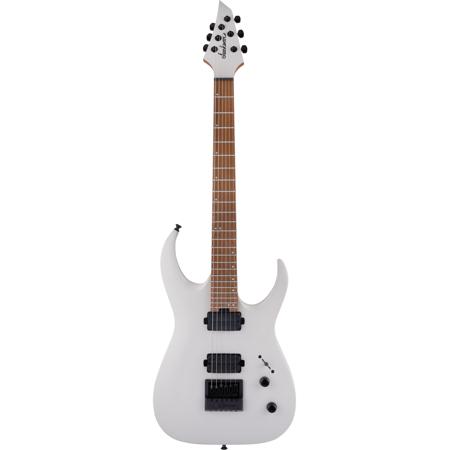 Jackson Pro Series Signature Misha Mansoor Juggernaut ET6 Electric Guitar, Caramelized Maple, Chalk Gray