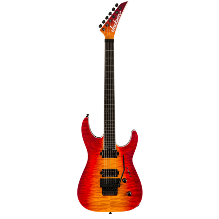 Jackson Pro Plus Series Dinky DKAQ Electric Guitar, Firestorm