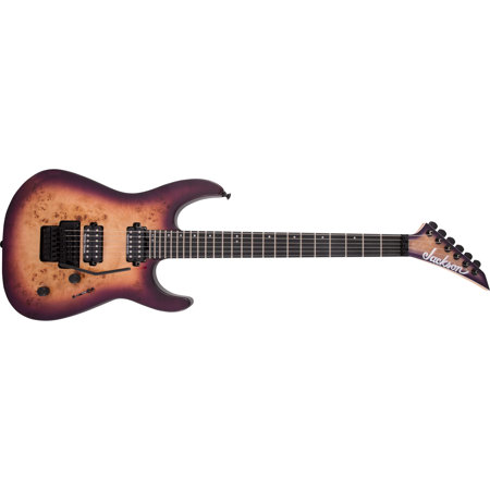 Jackson Pro Dinky DK2P Electric Guitar, Ebony Fingerboard, Purple Sunset