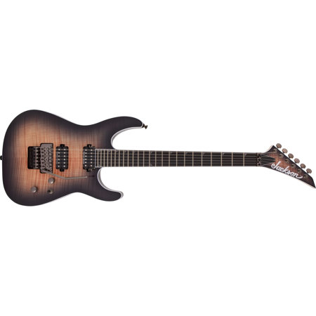Jackson Pro SL2FM MAH Soloist Electric Guitar, Ebony Fingerboard, Coffee Burst