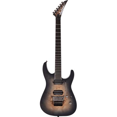 Jackson Pro Soloist SL2P MAH Electric Guitar, Ebony Fingerboard, Transparent Black Burst