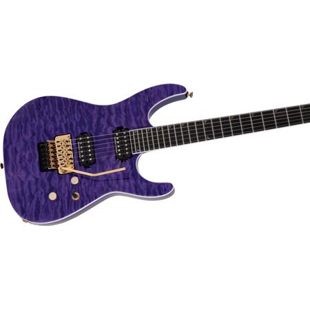 Jackson Pro Soloist SL2Q MAH Electric Guitar, Transparent