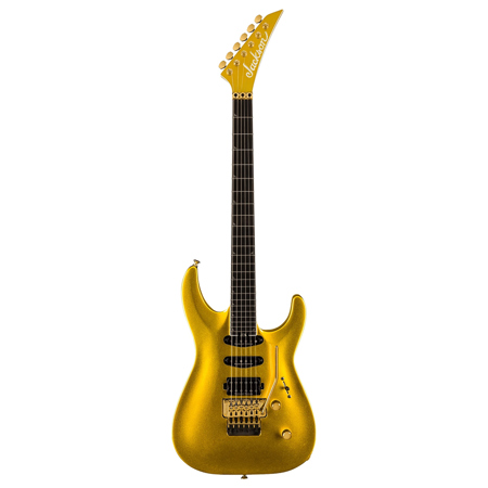 Jackson Pro Plus Series Soloist SLA3 Electric Guitar, Gold Bullion