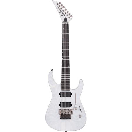 Jackson Pro Soloist SL7A MAH Electric Guitar, Ebony Fingerboard, Unicorn White