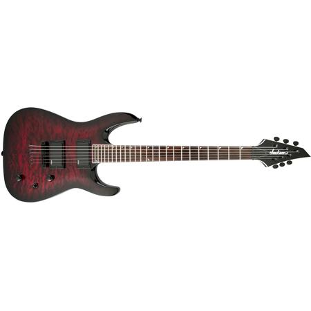 Jackson SLATTXMG(Q)3-6 Soloist Guitar, Rosewood Fingerboard, Red Burst