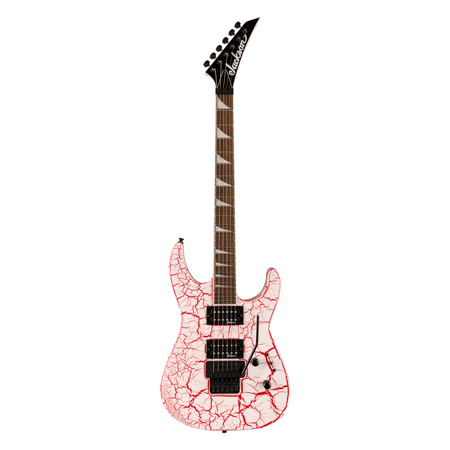Jackson X Series Soloist SLX DX Crackle Electric Guitar Bloodshot Crackle
