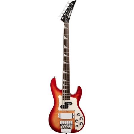 Jackson X Series Concert Bass CBXNT DX V 5-String Bass Guitar, Fireburst
