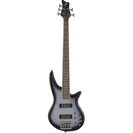 Jackson JS Spectra Bass JS3V Electric Guitar, Laurel Fingerboard, Silverburst