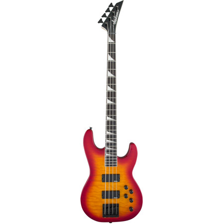 Jackson JS Concert Bass JS3Q Electric Bass Guitar, Amaranth, Cherry Burst