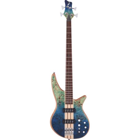 Jackson Pro Series Spectra Bass SBP IV Electric Guitar, Caribbean Blue