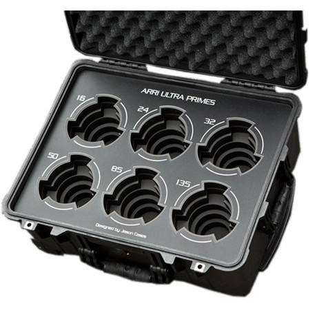 Jason Cases Protective Case with Foam for Set of 6 Arri Ultra Prime Lenses