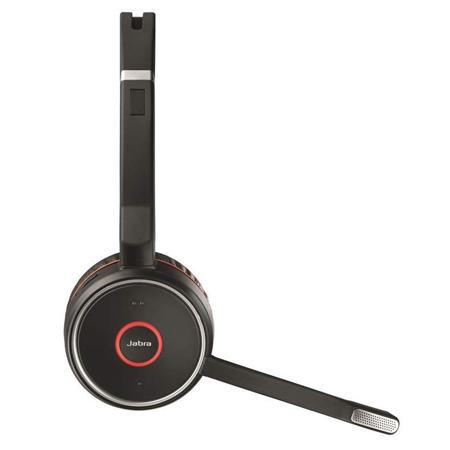 Jabra Evolve 75 UC Stereo Bluetooth Headset with Link 370 Adapter (Retail) - SME