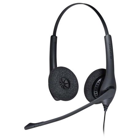 Jabra Biz 1500 QD Duo Headset with Noise Cancelling Microphone