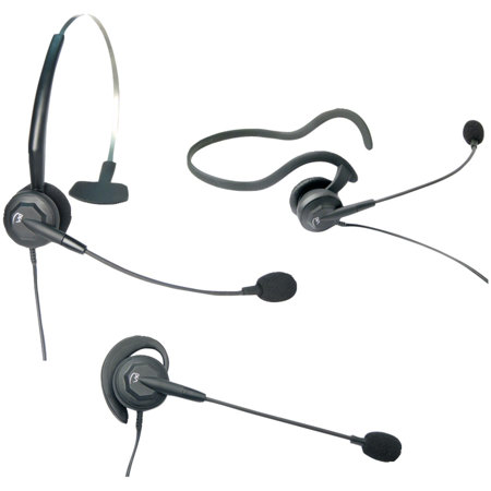 Jabra VXi Tria Mono Headset with Microphone for Plantronics Amplifiers & Cords