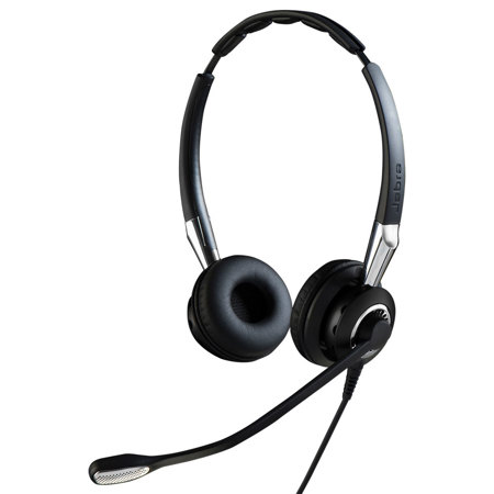 Jabra BIZ 2400 II USB Duo Headset, NC, CC, MS