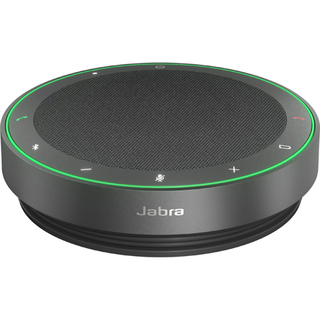 Jabra Speak2 75 Wireless Bluetooth Conferencing Speakerphone with Link 380 USB-A Adapter for MS Teams, Dark Gray