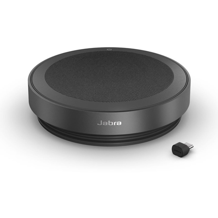 Jabra Speak2 75 Wireless Bluetooth Speakerphone, Zoom Certified, Dark Gray