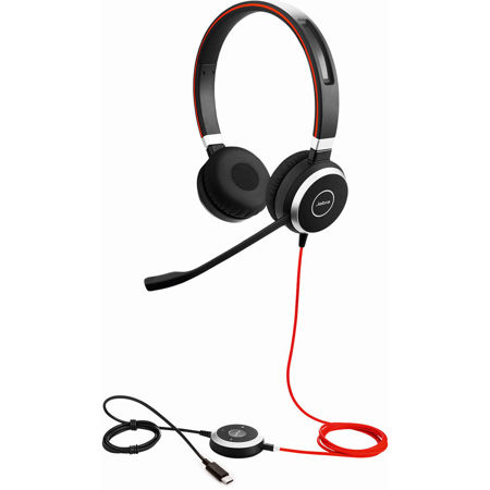 Jabra Evolve 40 USB-C MS Stereo Headset with Microphone