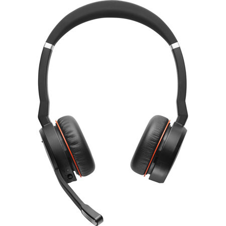 Jabra Evolve 75 MS Stereo Bluetooth Headset with USB Adapter