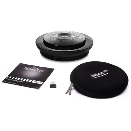 Jabra Speak 710 UC Bluetooth Speakerphone with Link 370 USB