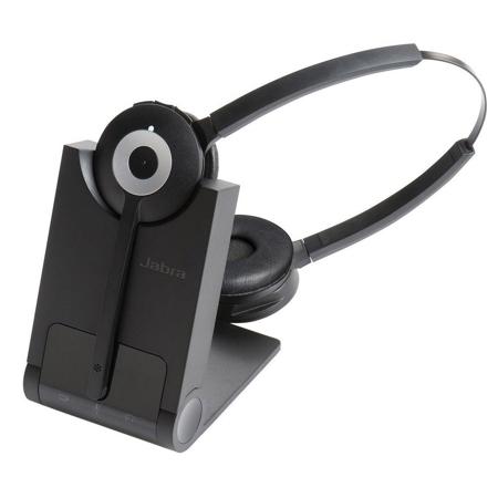 Pro 920 Duo Wireless Headset with Headband Attachment and Base