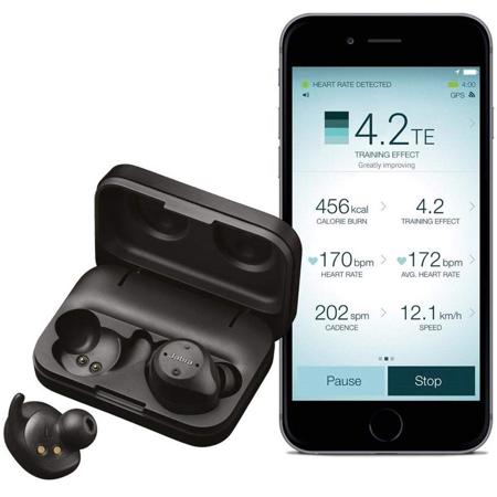 Jabra Elite Sport True Wireless Earbud Headphones, Black