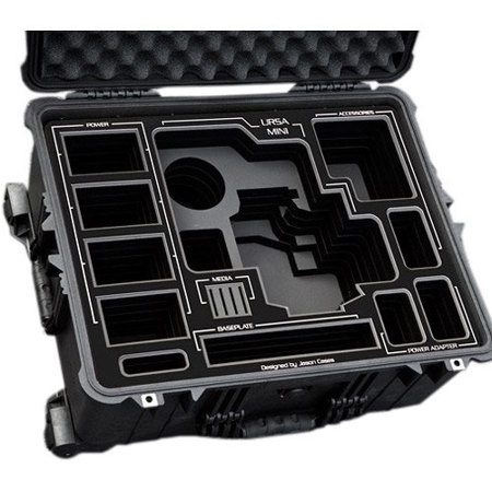 Jason Cases Hard Travel Case for Blackmagic URSA Mini Kit, Black Overlay