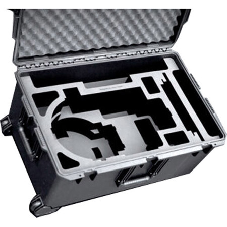 Jason Cases Wheeled Hard Case w/Laser-Cut Foam for AAdynTech JAB Hurricane Light