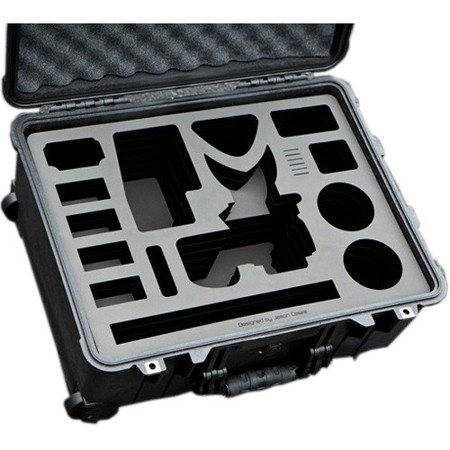 Jason Cases Hard Travel Case with Laser-Cut Foam for Canon C100 Mark II Camera Kit