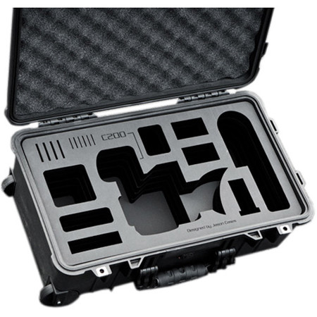 Jason Cases Case with Laser-Cut Foam for Canon C200 Camera, Compact