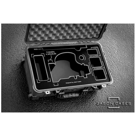 Jason Cases Hard Case with Laser-Cut Foam for Canon KJ20x8.2B Zoom Lens