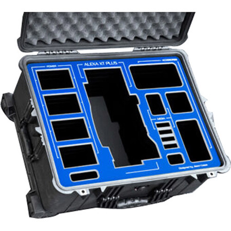 Jason Cases Wheeled Hard Case with Laser-Cut Foam for Arri Alexa XT