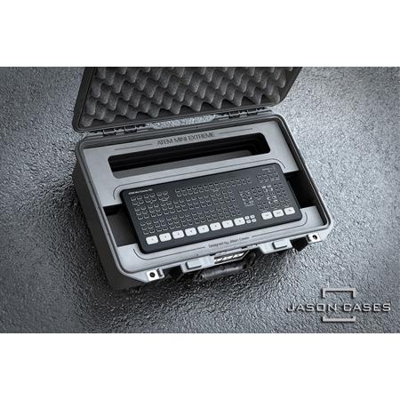 Jason Cases Hard Case with Laser-Cut Foam for Blackmagic Atem Mini Extreme