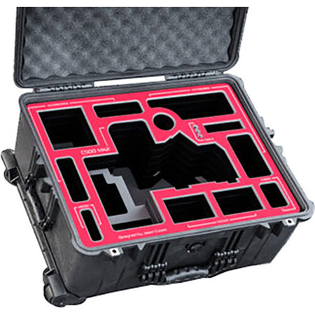 Jason Cases Hard Case with Laser-Cut Foam for Canon C500 Mark II+Expansion Back