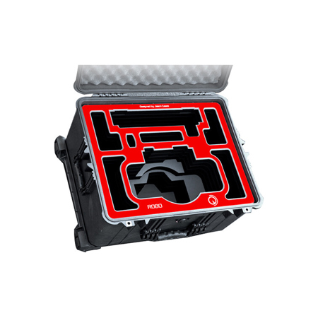 Jason Cases Wheeled Hard Case w/Foam for Canon CR-N500 Robos & IP100 Controller