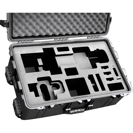 Jason Cases Wheeled Hard Case with Laser-Cut Foam for Edelkrone JibONE Jim Arm