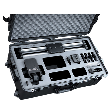 Jason Cases Wheeled Hard Case with Foam for Edelkrone SliderPLUS Pro Long Slider