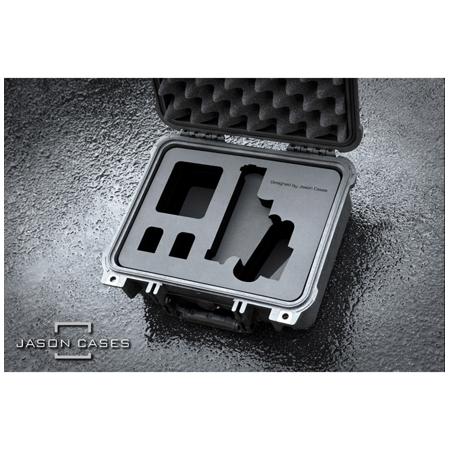 Jason Cases Hard Case with Laser-Cut Foam for Glock G44 Pistol