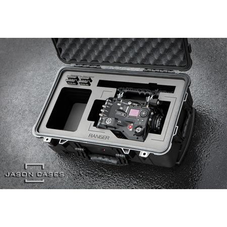 Jason Cases Wheeled Hard Case with Laser-Cut Foam for RED Ranger, Compact