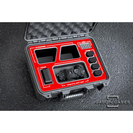 Jason Cases Hard Case with Laser-Cut Foam for Sony Alpha 7 III Camera Body