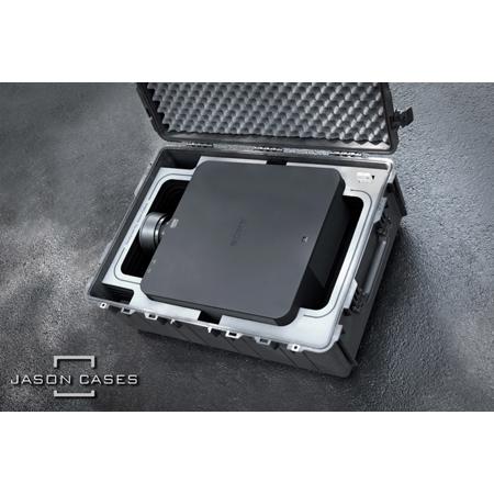 Jason Cases Wheeled Hard Case with Laser-Cut Foam for Sony VPL-FHZ101L Projector