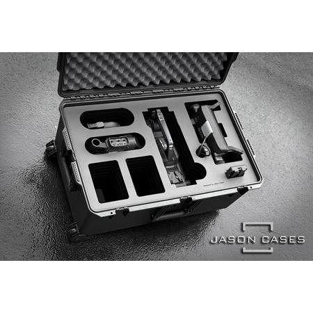 Jason Cases Wheeled Hard Case with Laser-Cut Foam for Sony HSC-100R Camera Body
