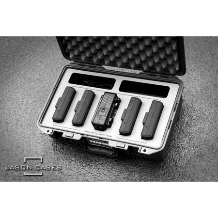 Jason Cases Wheeled Hard Case w/Foam for 4x Core SWX NEO Slim Gold Mount Battery