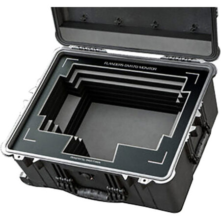 Jason Cases Wheeled Hard Case for Flanders DM170 Monitor & C-Stand Mount