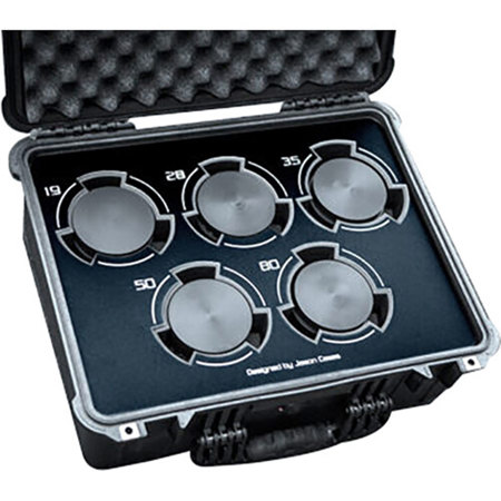 Hard Case with Laser-Cut Foam for 5x GL Optics Leica R Super Speed Lenses