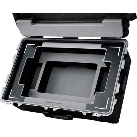 Jason Cases Custom Hard Case with Laser-Cut Foam for Panasonic BT-LH2170P Monitor, Black Overlay