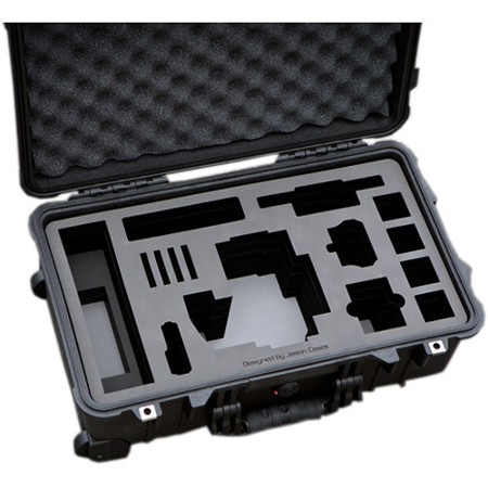 Jason Cases Hard Travel Case with Laser-Cut Foam for RED Epic and Scarlet Cameras with 7" Touch and MINI-MAGs